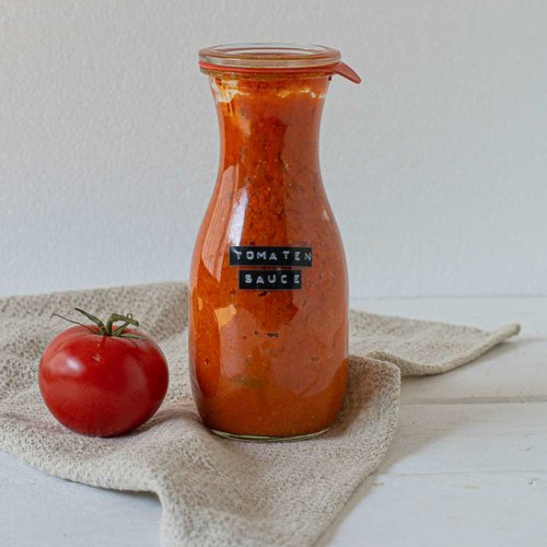 Tomatensauce selbstgemacht im Backofen