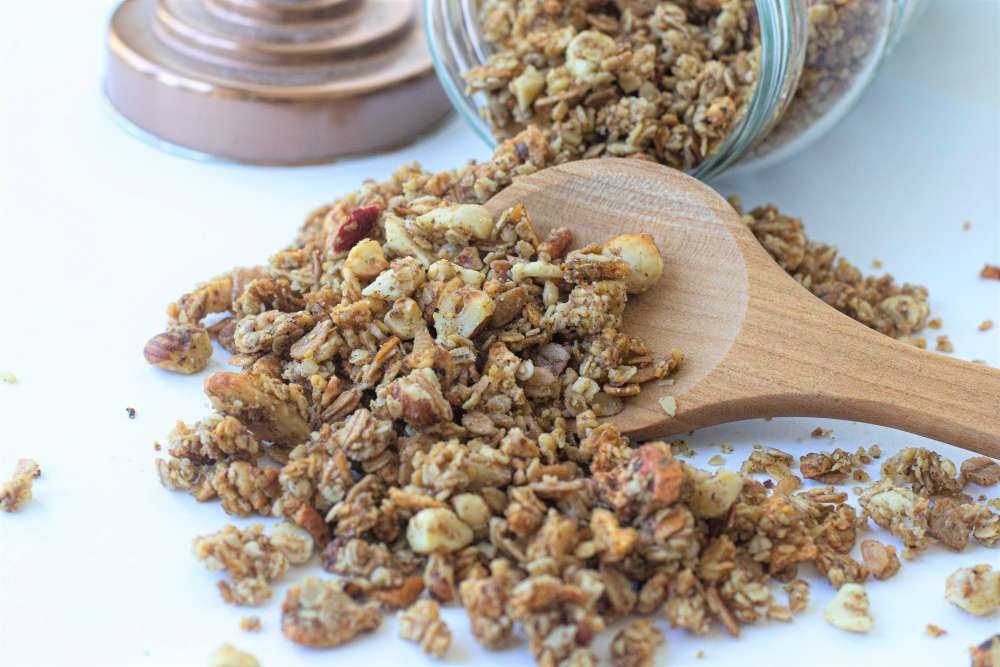 Apfel Zimt Granola - einfach herbstlich