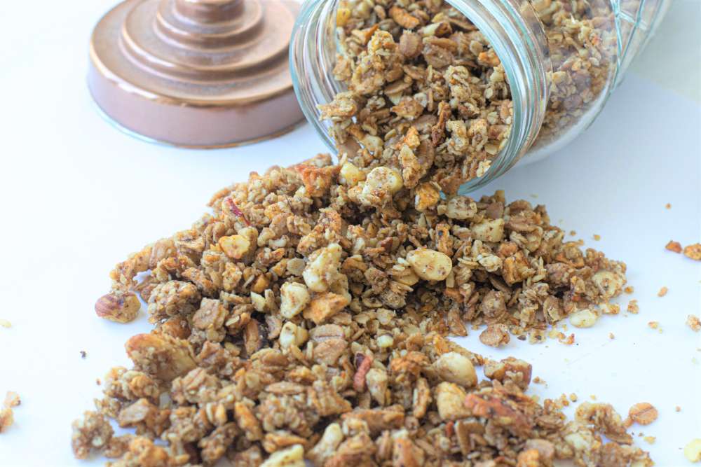 Apfel Zimt Granola - einfach herbstlich