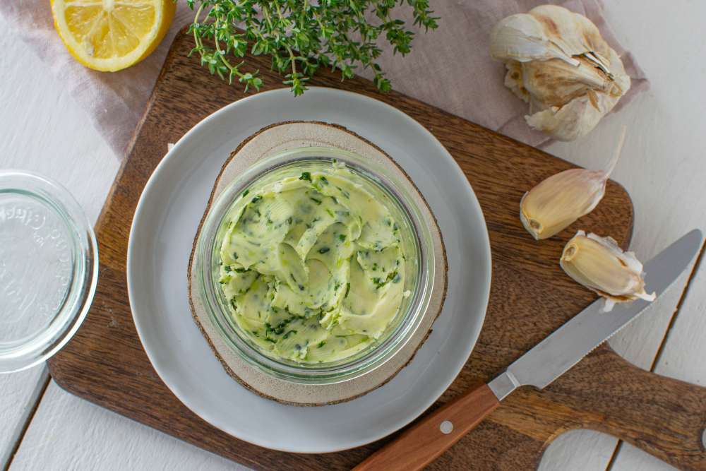 Bärlauchbutter - würzige Kräuterbutter