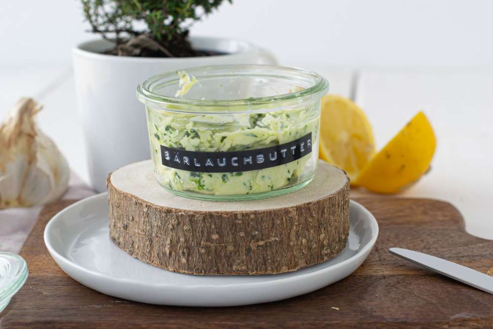 Bärlauchbutter - würzige Kräuterbutter