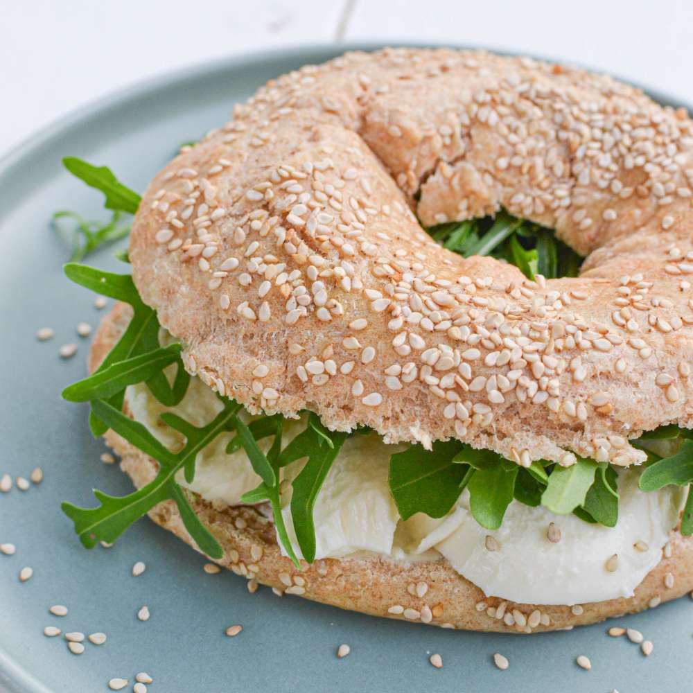 Sesamkringel Bagels zuckerfrei