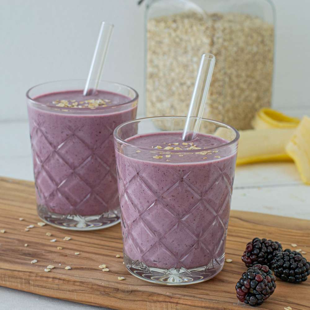 Brombeer Smoothie ballaststoffreich high fibre