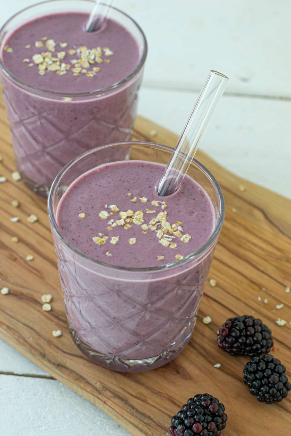 Brombeer Smoothie ballaststoffreich high fibre