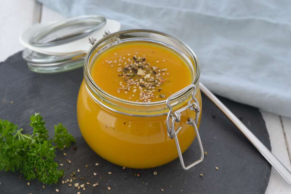 Orientalische Karottensuppe mit Kurkuma & Ingwer