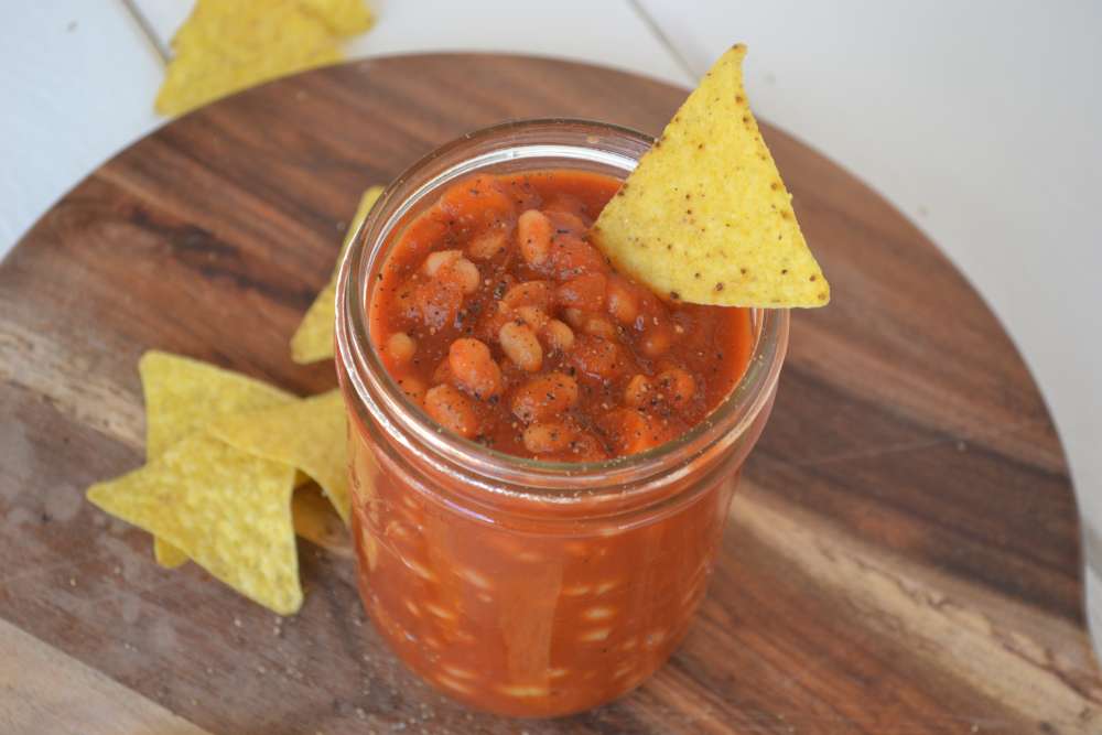 Weiße Bohnen Suppe - Express Rezept, auch zum Mitnehmen