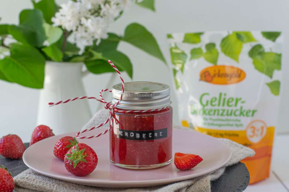 Erdbeermarmelade - einfach, klassisch und ohne Haushaltszucker
