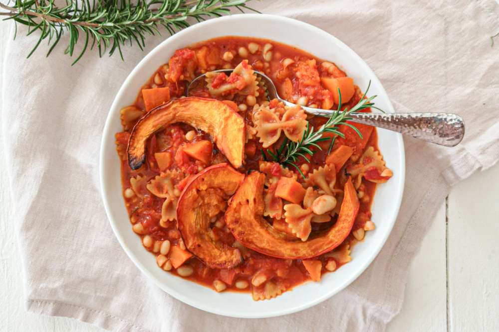 Kürbiseintopf (vegan)
