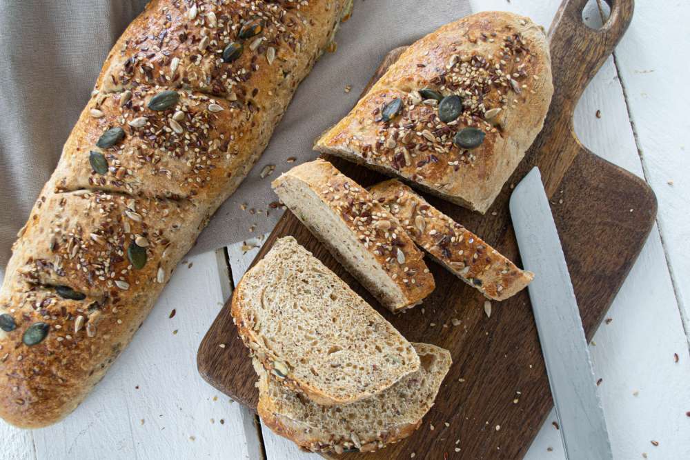 Körner Baguette aus Vollkornmehl