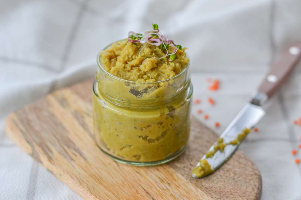 Linsen-Curry Aufstrich (vegan)