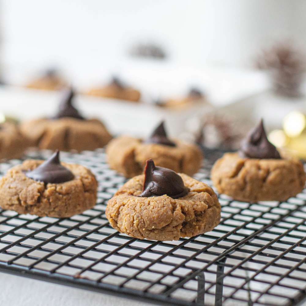 Mandel Schokoladen Kekse zuckerfrei glutenfrei vegan