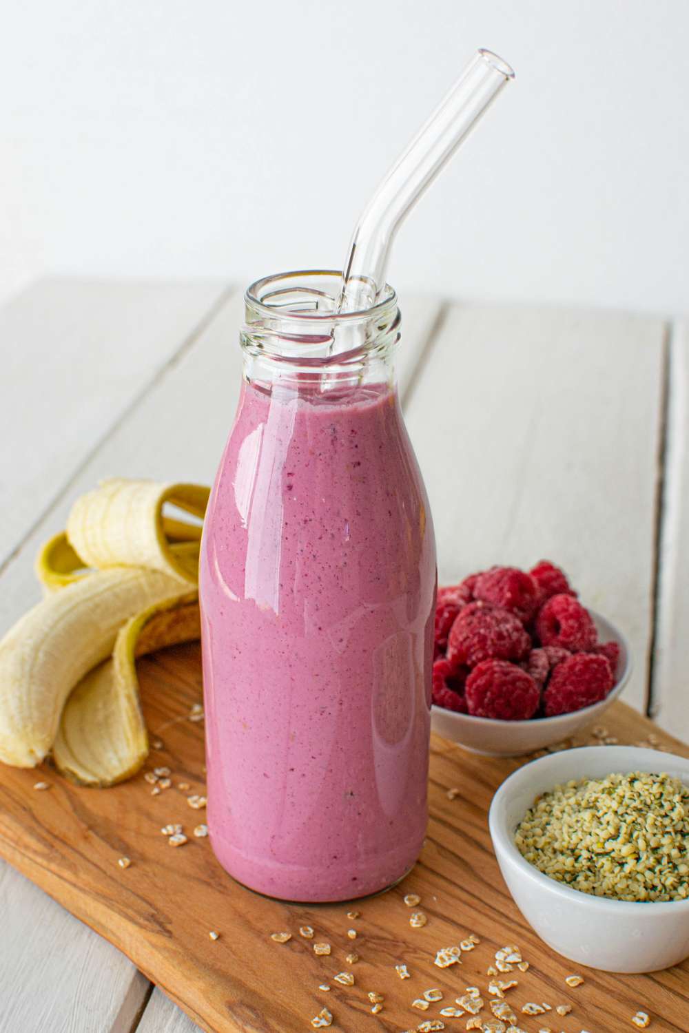 Pink Smoothie mit Roten Rüben und Beeren