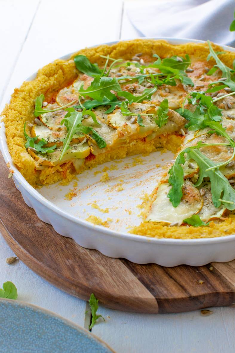 Love to Eat - Zucchini Polenta Tarte | Hauptspeisen