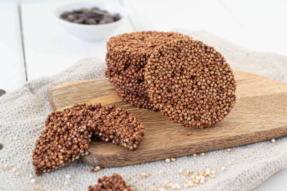 Quinoa Schokoladen Waffeln - gesunder Snack aus dem Vorratsschrank