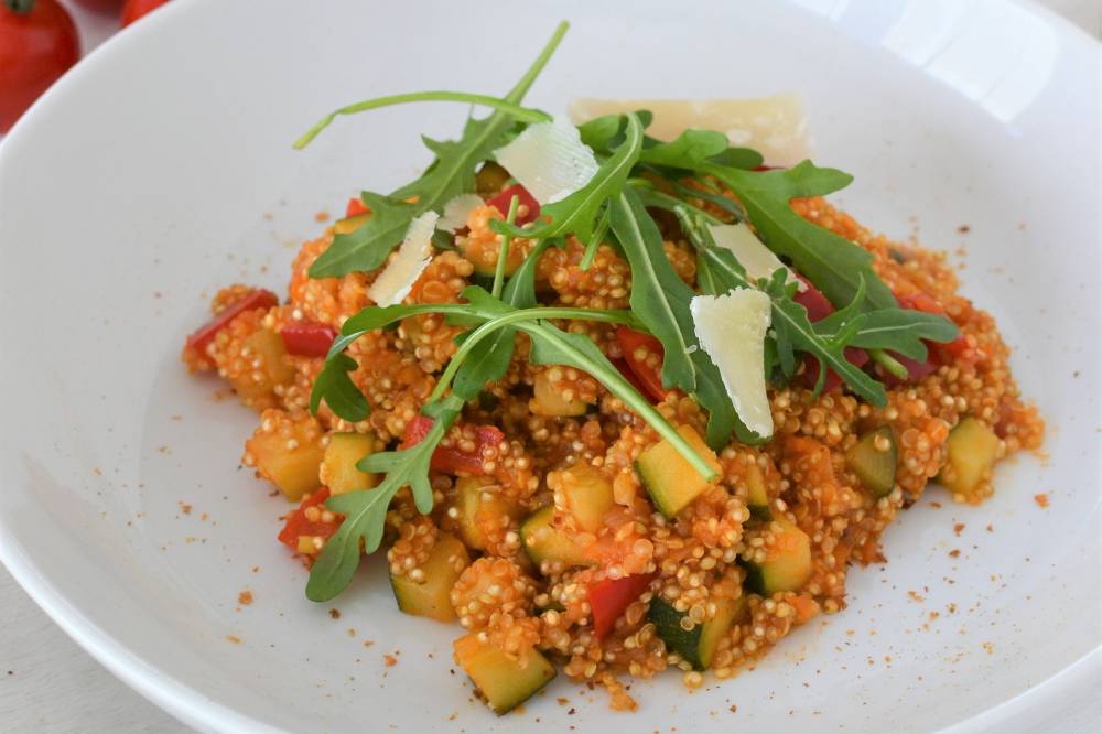 Risotto mit Quinoa (Quinotto)