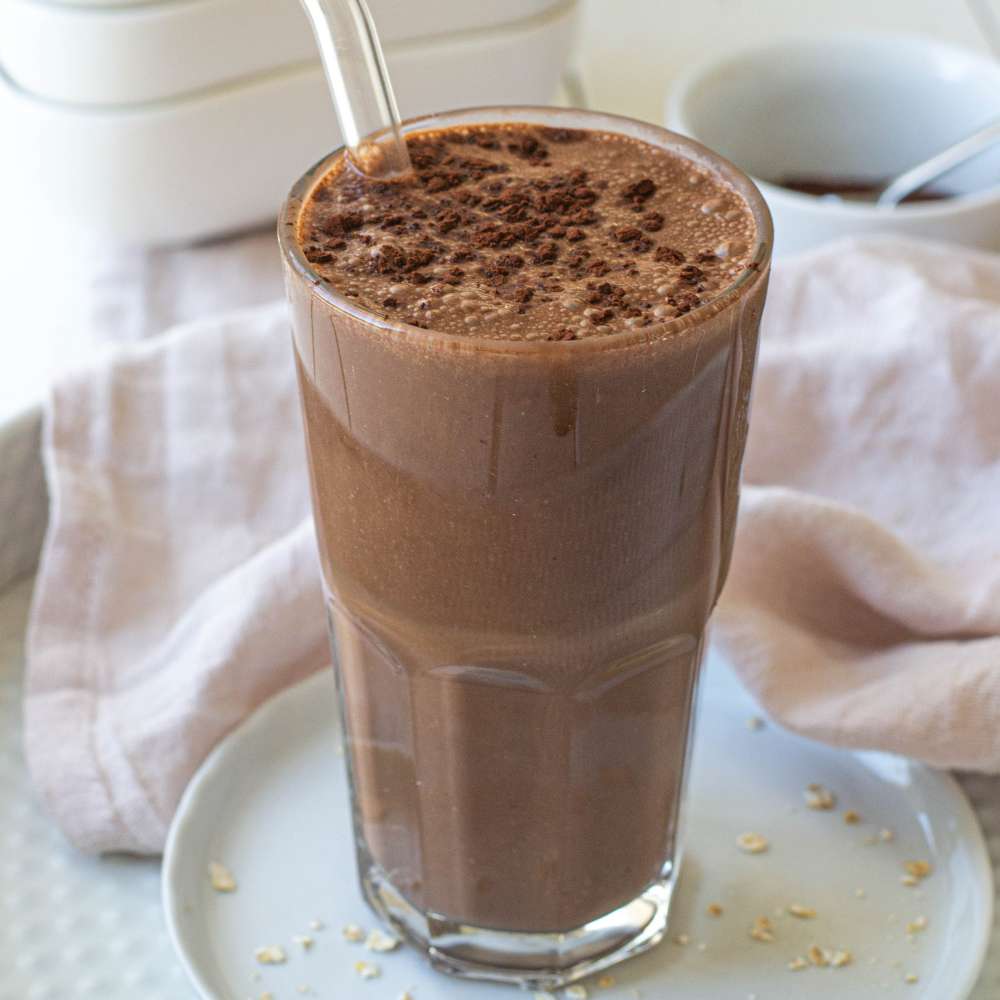 Schokoladen Shake zuckerfrei und gesund vegan