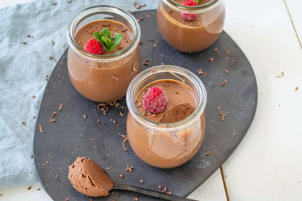 Schokoladenmousse (zuckerfrei & vegan)