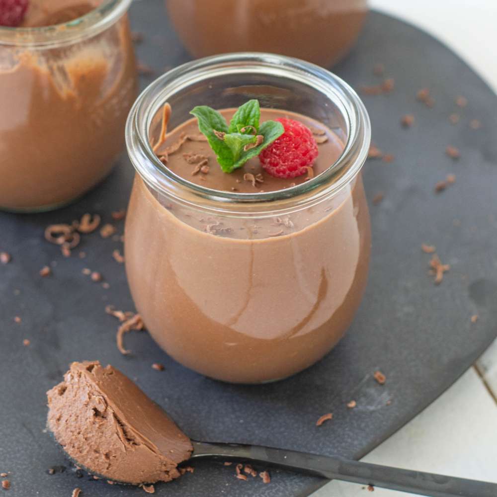 Schokoladenmousse vegan zuckerfrei kokosmilch