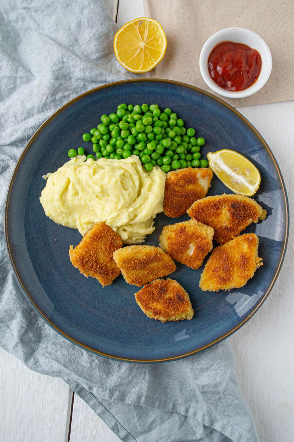 Sellerie Nuggets - knusprige vegetarische Gemüse Nuggets