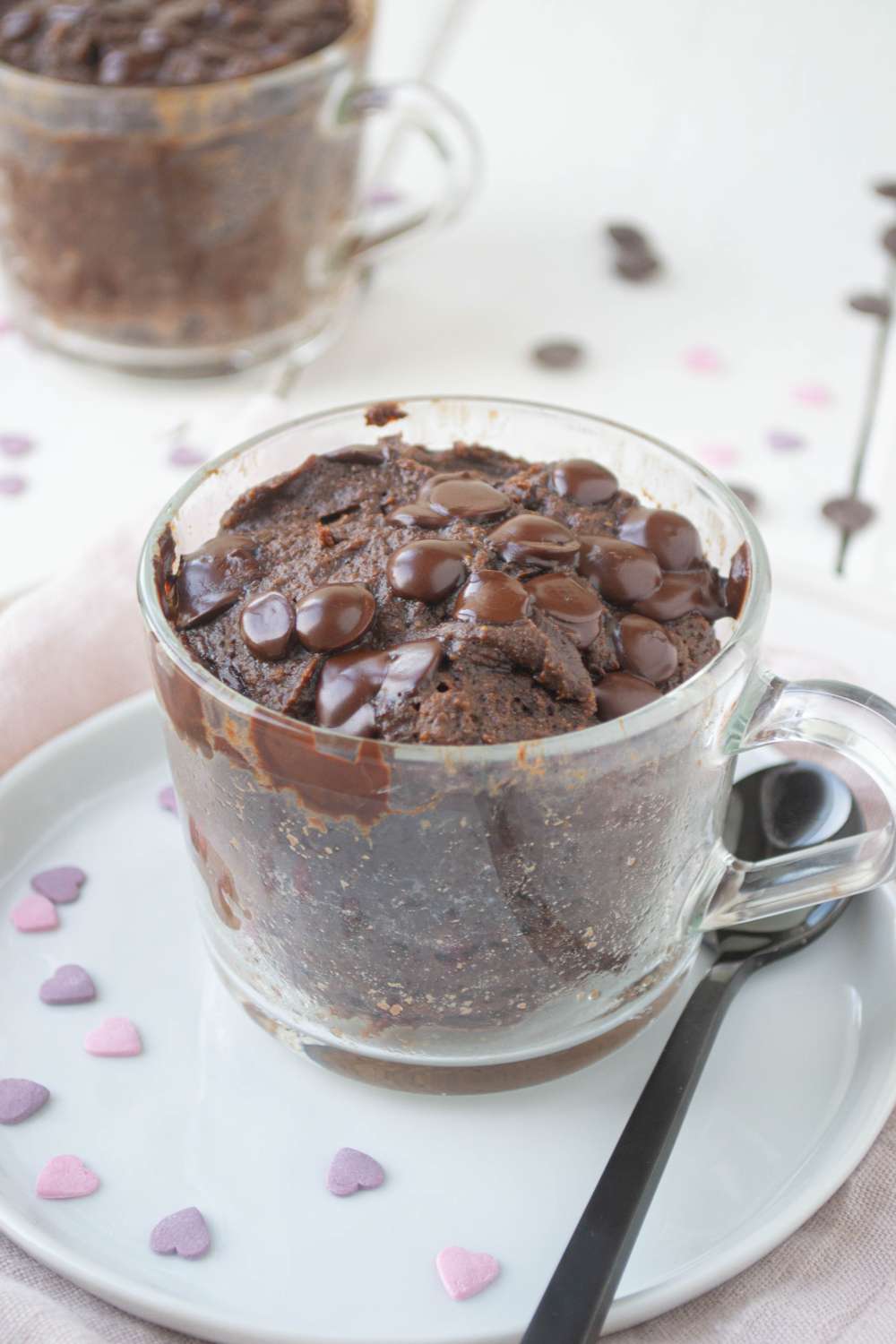 Schokoladen Tassen Kuchen zuckerfrei glutenfrei einfach schnell