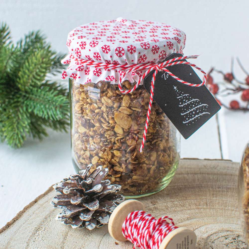 weihnachts granola zimt orange